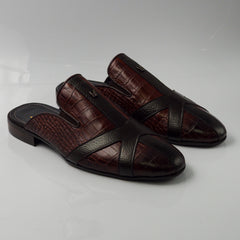 Cherry Blossom Cross Half Shoes