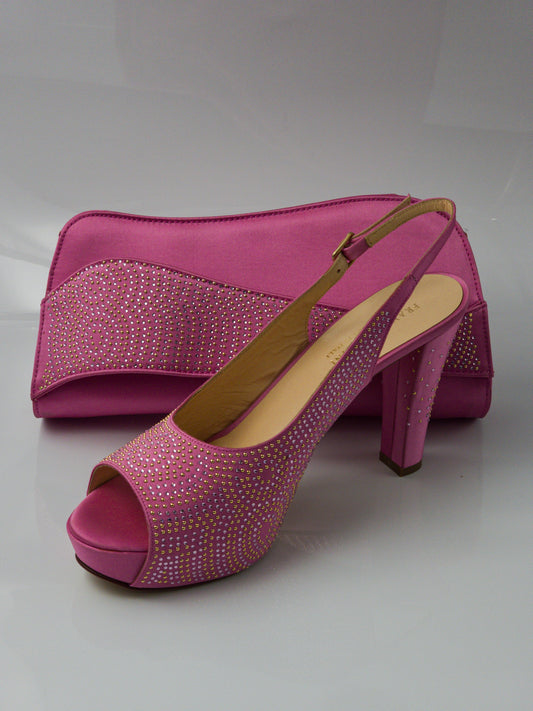 Baby Pink Swirl Stoned Set