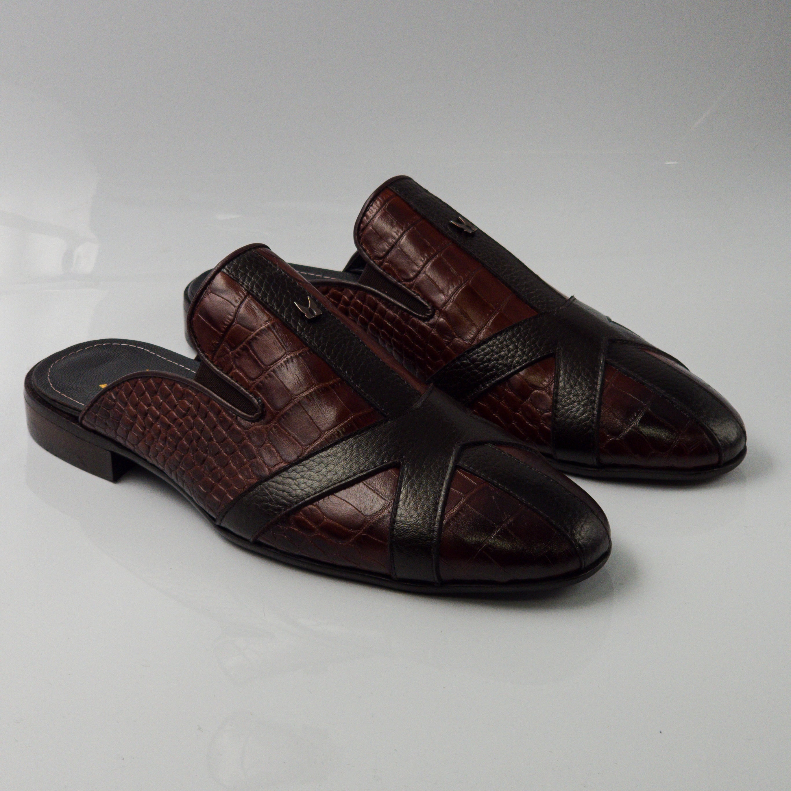 Cherry Blossom Cross Half Shoes