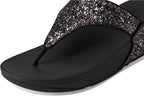 FitFlop Lulu Multi Tonal Glitter Flip Flops Toe-Post