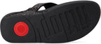 FitFlop Lulu Multi Tonal Glitter Flip Flops Toe-Post