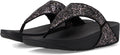 FitFlop Lulu Multi Tonal Glitter Flip Flops Toe-Post