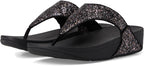 FitFlop Lulu Multi Tonal Glitter Flip Flops Toe-Post