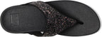 FitFlop Lulu Multi Tonal Glitter Flip Flops Toe-Post