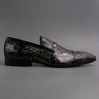 Patent Grey Smoke Shoes