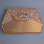 Rose Gold/ Silver Splash Sqr Embellished Set