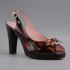 Burgundy Tortoiseshell Ruby Set