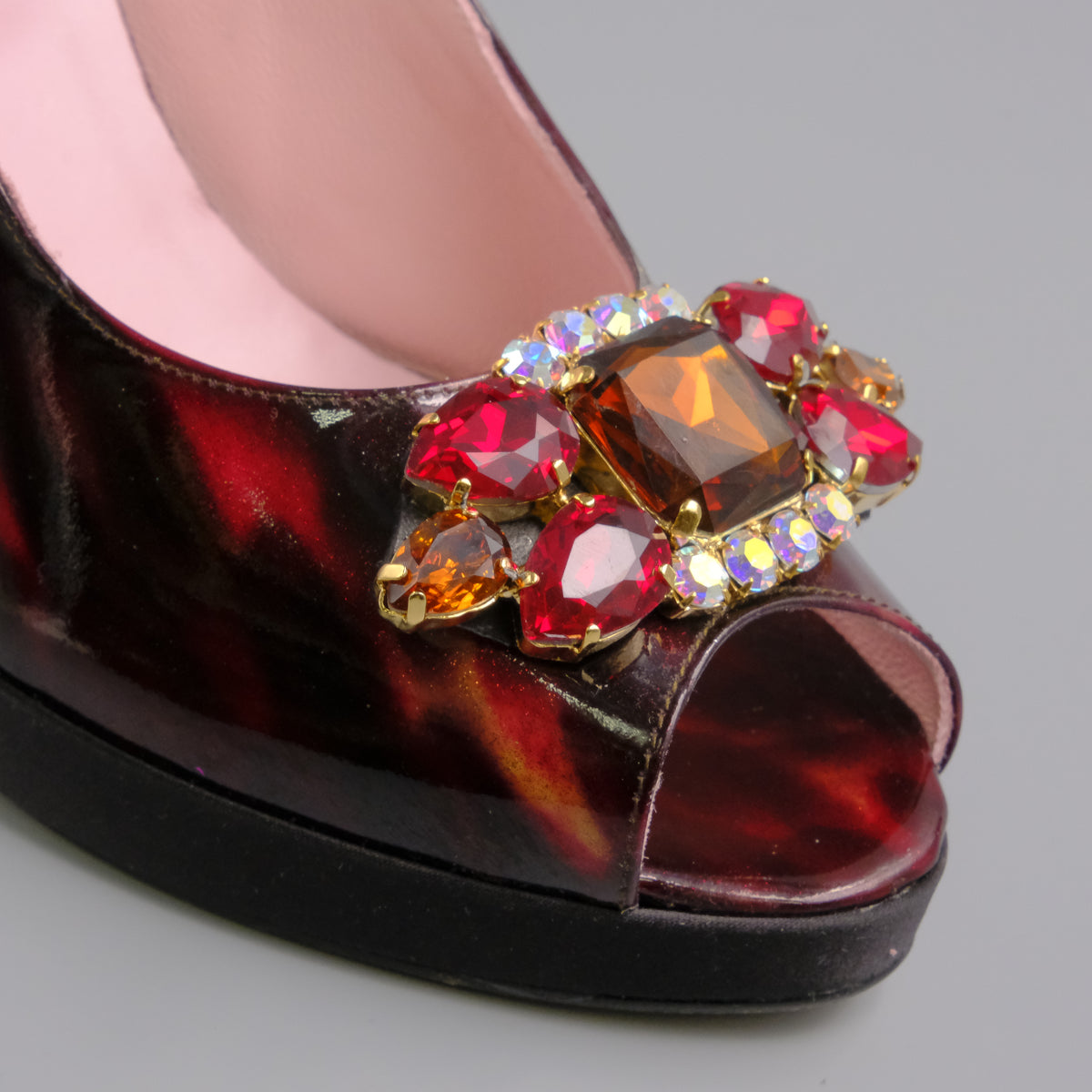 Burgundy Tortoiseshell Ruby Set