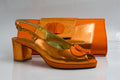 Burnt Orange Scaled Set
