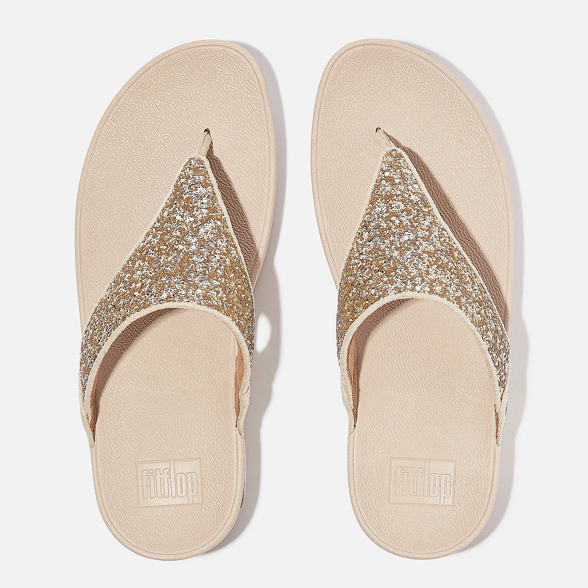 FitFlop Lulu Glitter Flip Flops Toe-Post
