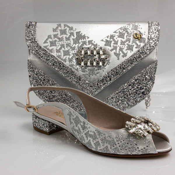 Silver Glittered Mama Set