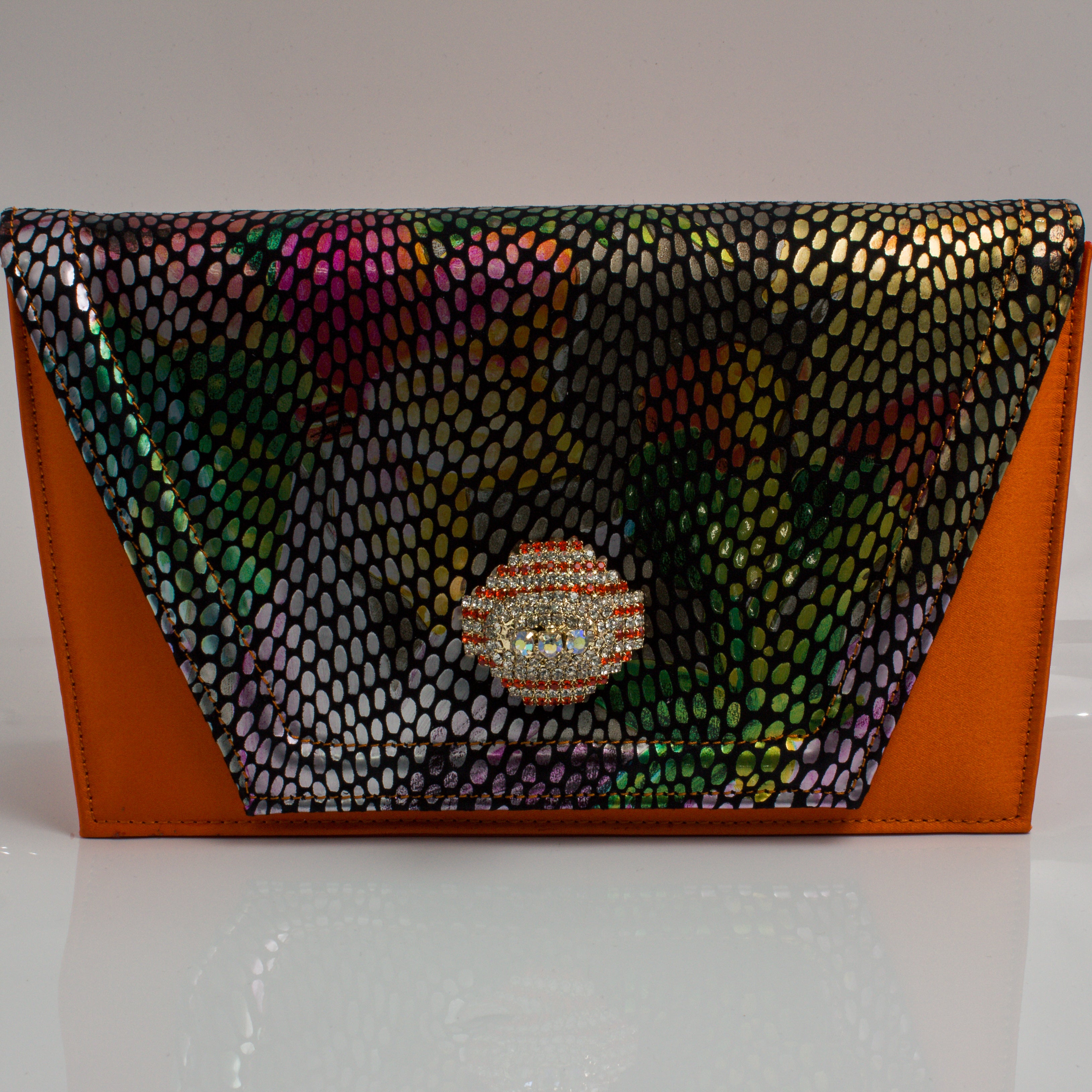 Orange/Multi Square Set