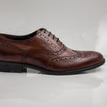 Brown Brogue Wingtip Oxfords Office Shoes