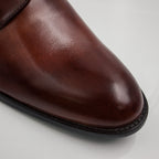 Brown Plain Derby Office Shoes - Italian Men's Shoes - Classic Shoes London