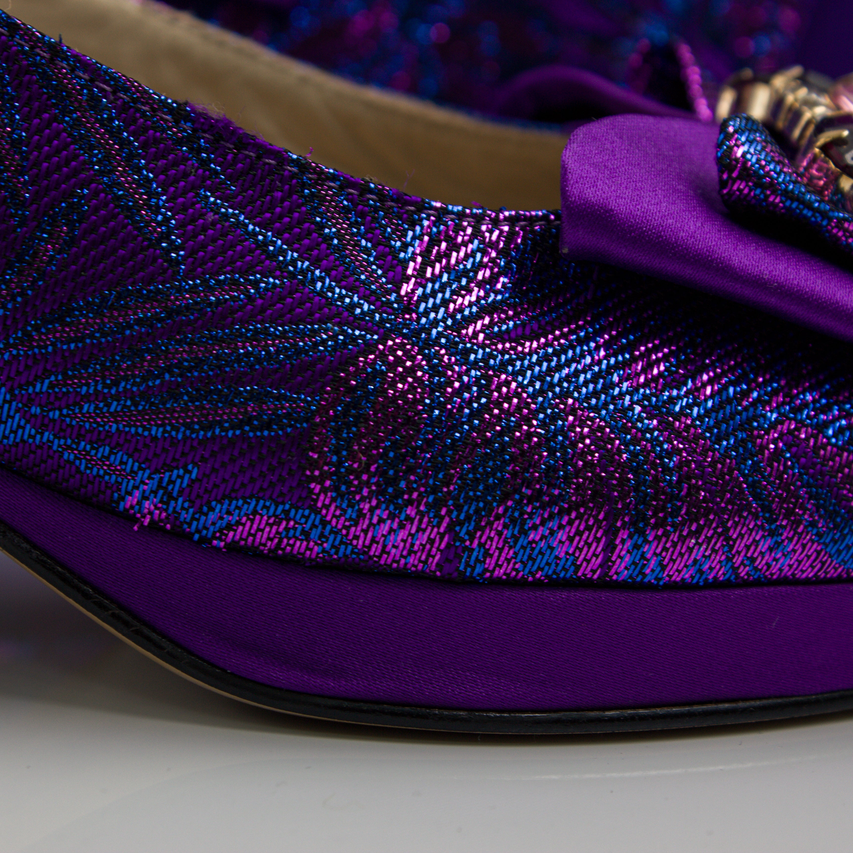 Purple Floral Print Set