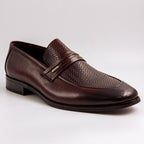 Brown Harlow Herringbone Loafer