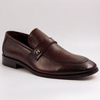 Brown Pebble Harlow Loafer