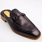 Black Winslet Scaled Bit Mule