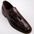 Brown Everly Scaled Tassel Loafer