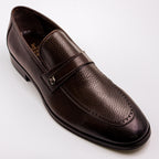 Brown Pebble Harlow Loafer