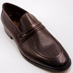 Brown Harlow Herringbone Loafer