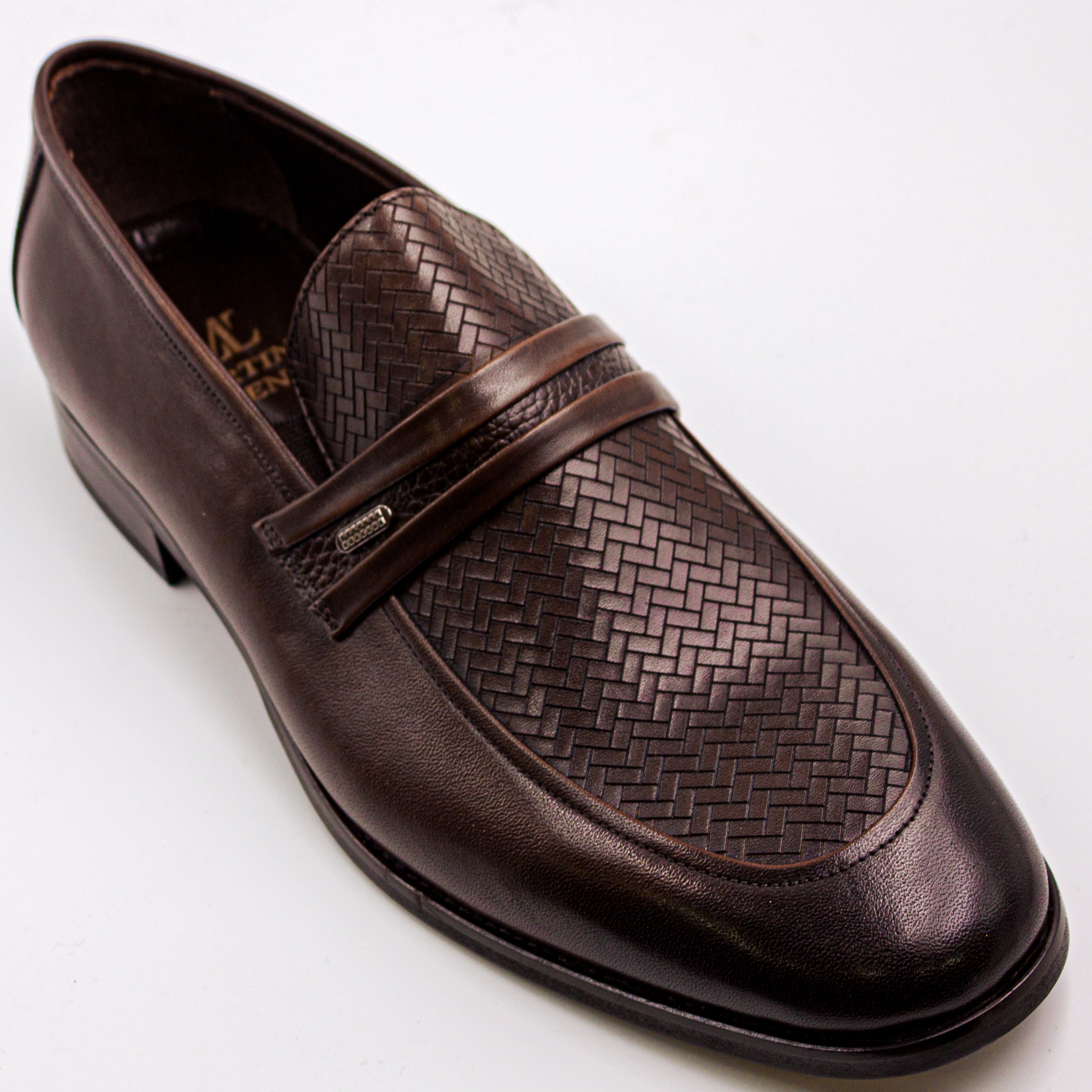 Brown Harlow Herringbone Loafer
