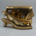Gold/Topaz Metallic Crackle Set