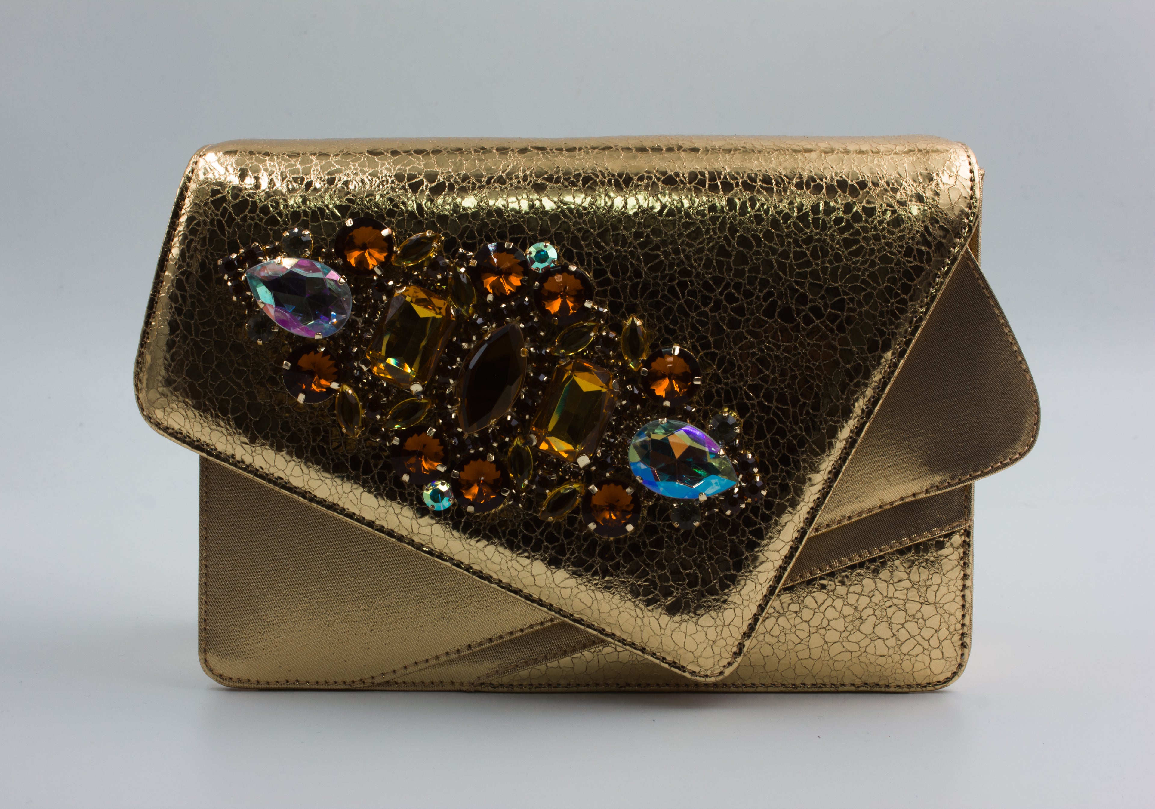 Gold/Topaz Metallic Crackle Set