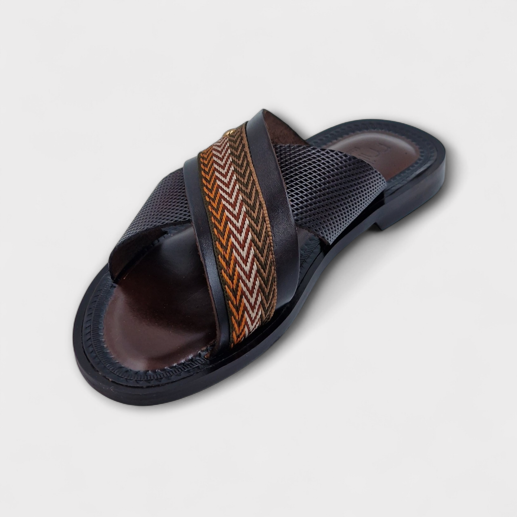 Brown Bologna Heritage Slipper