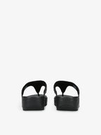 Fitflop Lulu Black Crystal Rhinestone-Embellished Sandals