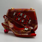 Red Marcella Set