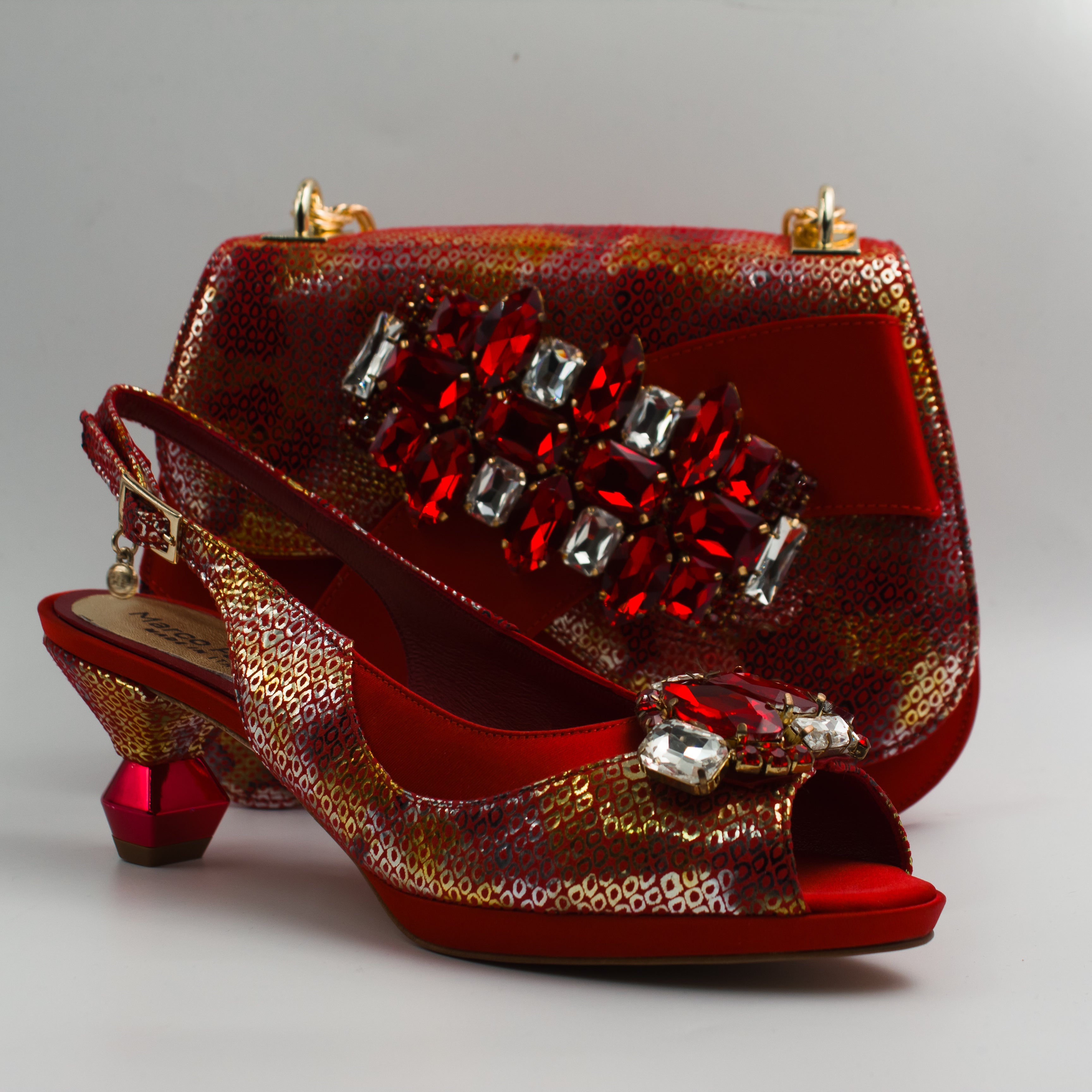 Red Marcella Set