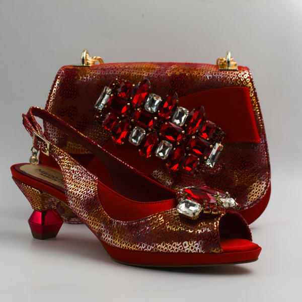 Red Marcella Set