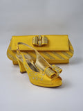 Franco Bellini Yellow Knotted Set