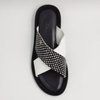 White/Black Speckled Scale Slide