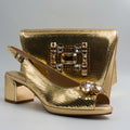 Gold Crystal Metallic Scaled Set