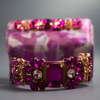 Fuchsia Cloud Regal Crystal Set