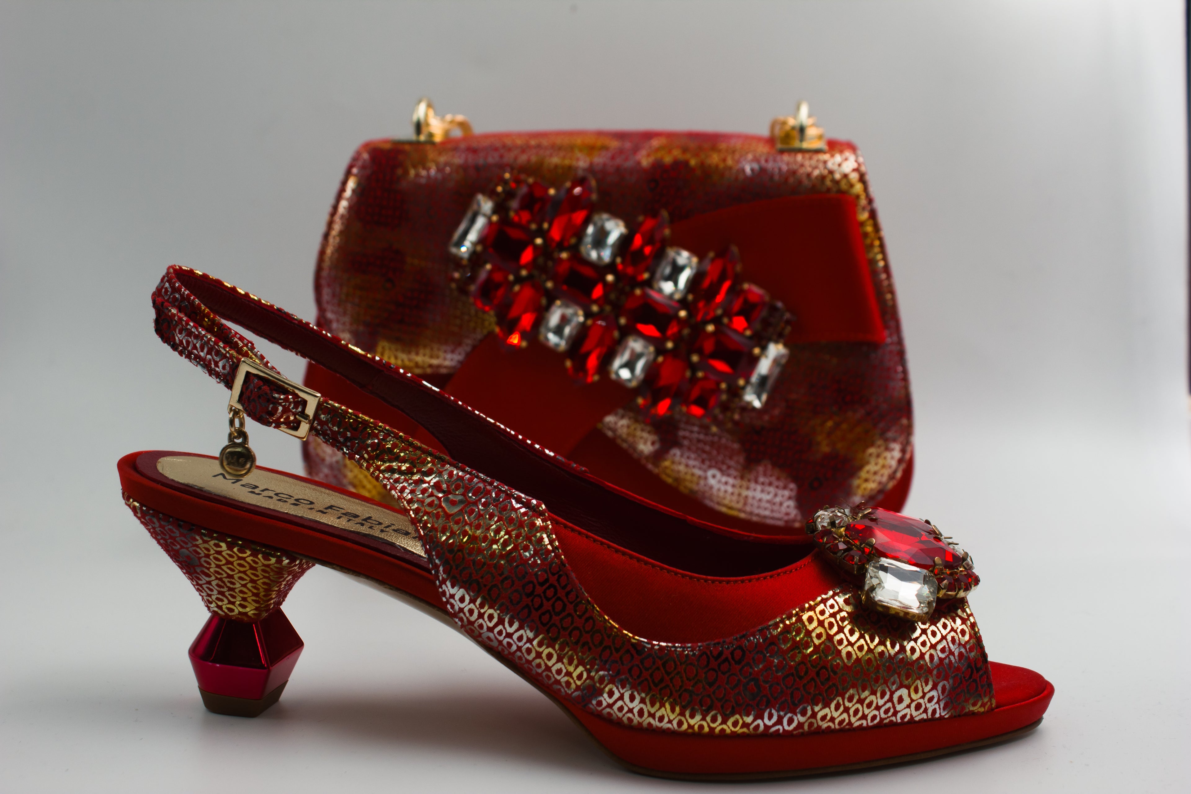 Red Marcella Set