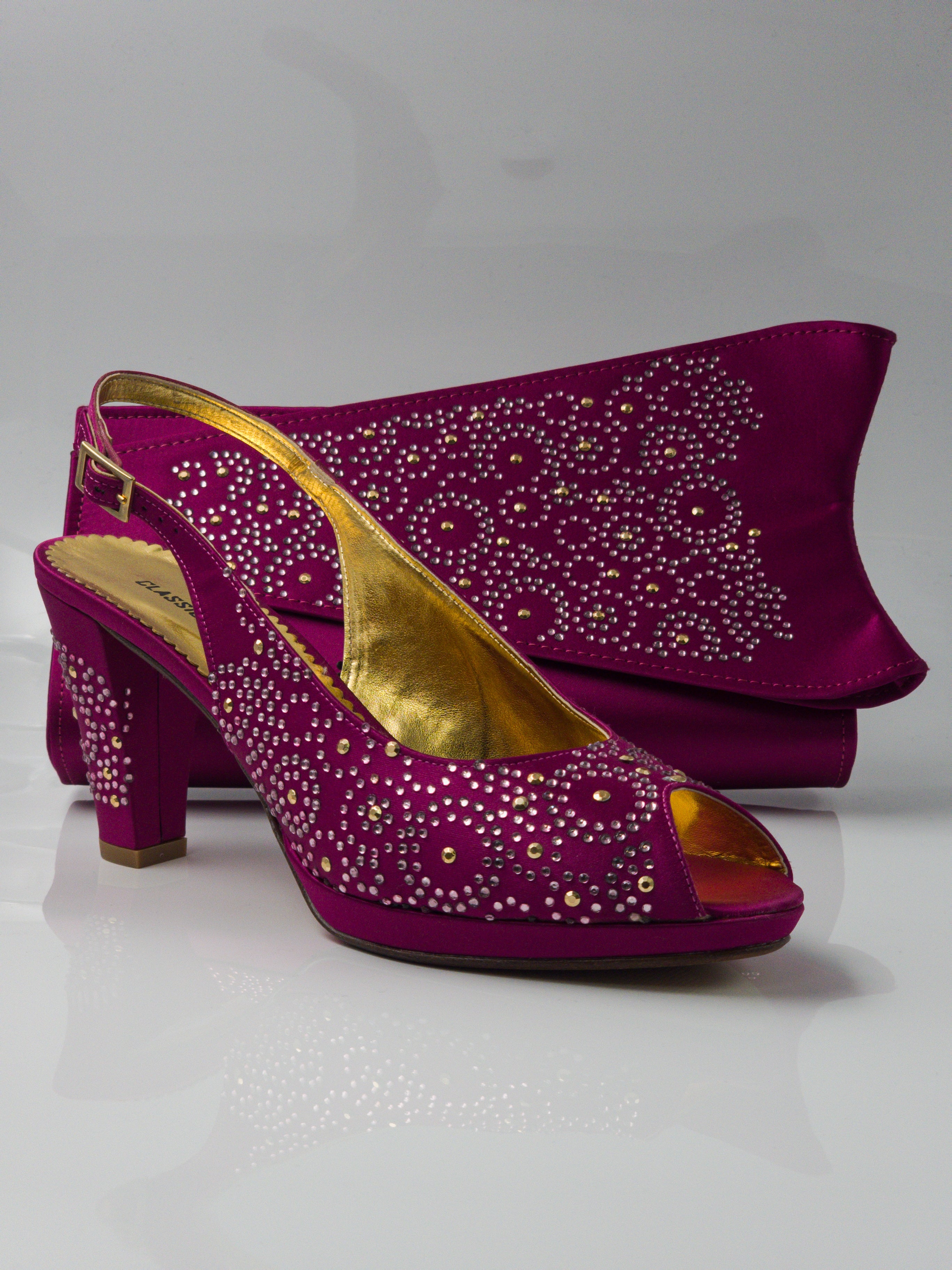 Magenta Swirl Stoned Set