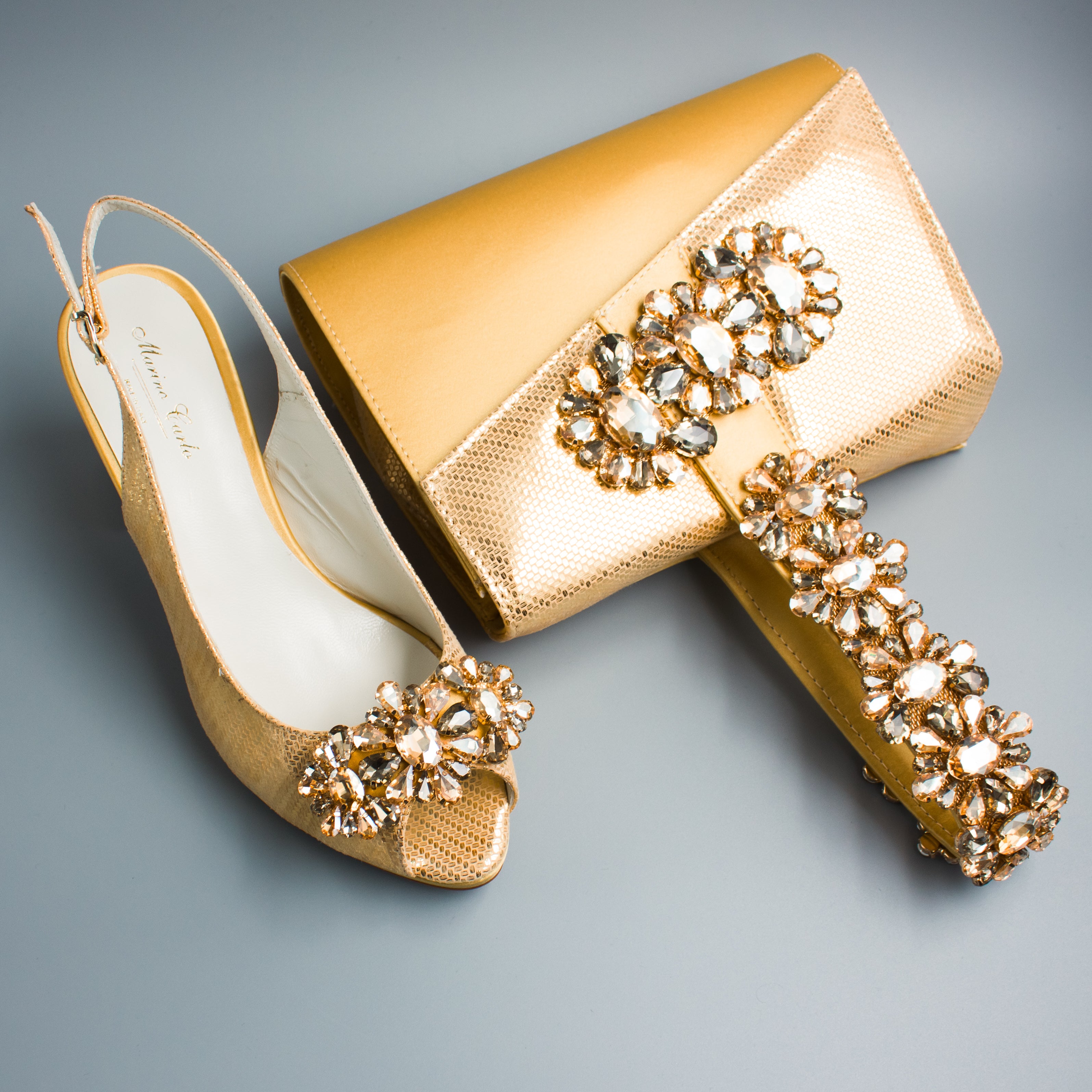 Champagne/Gold Radiant Shimmer Set