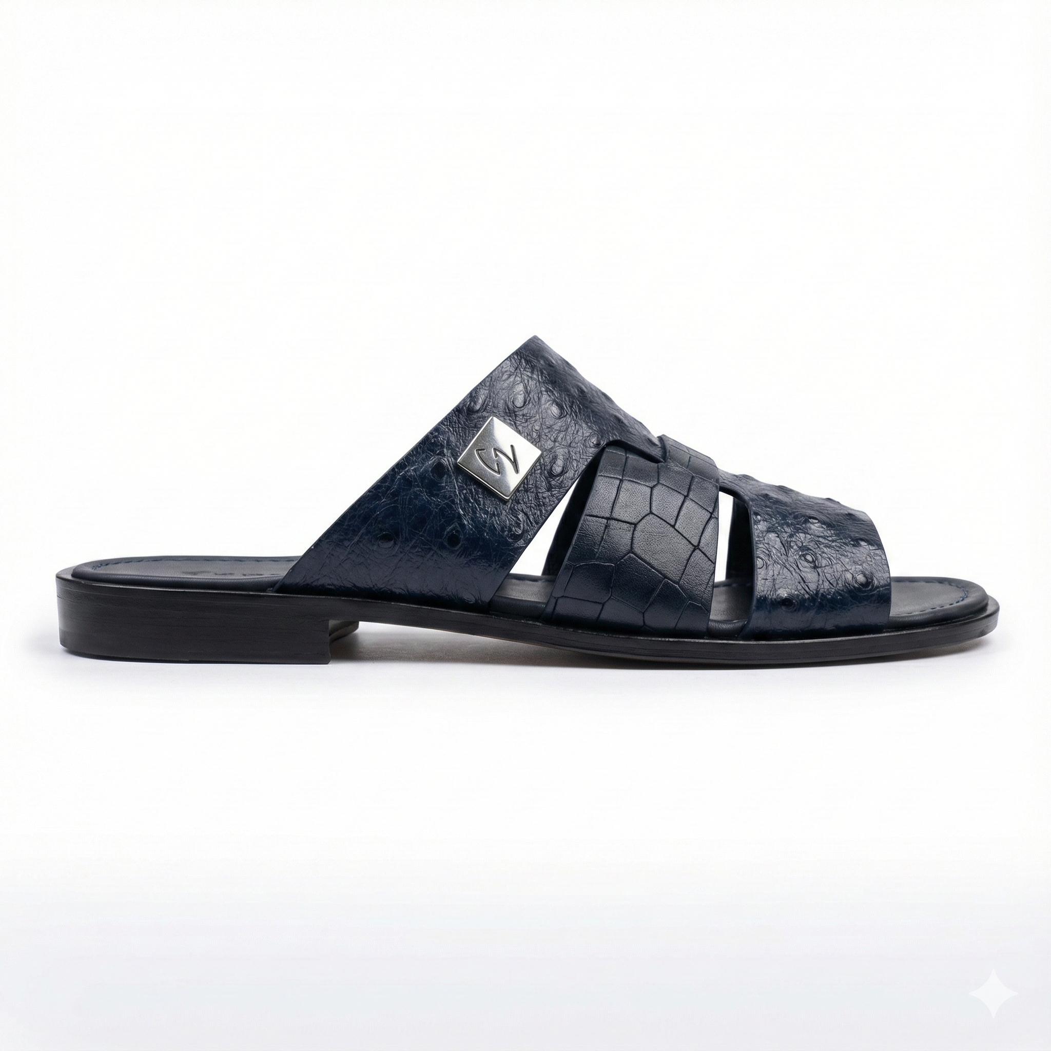 Blue Struzzo Coco Slide