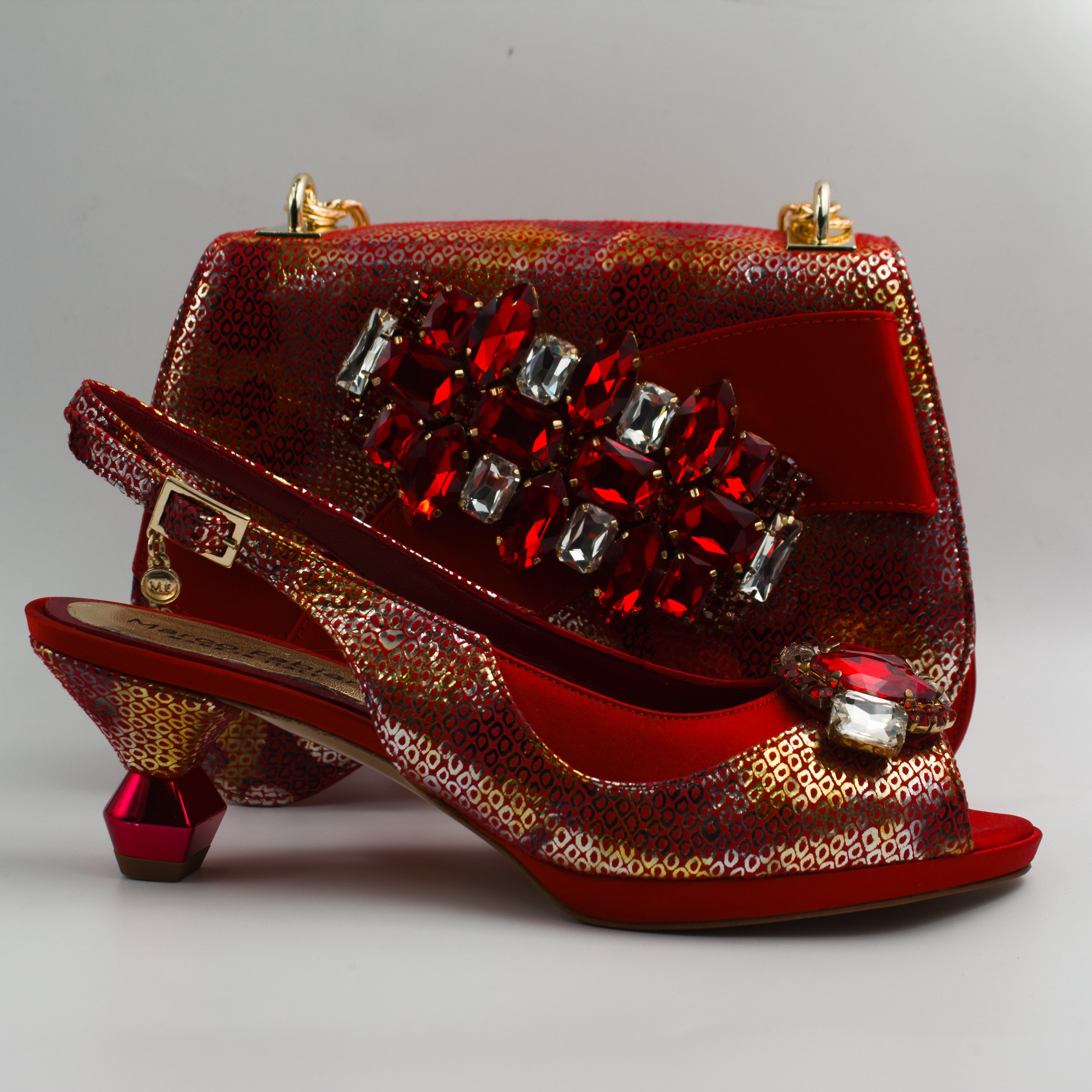 Red Marcella Set