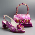 Fuchsia Cloud Regal Crystal Set
