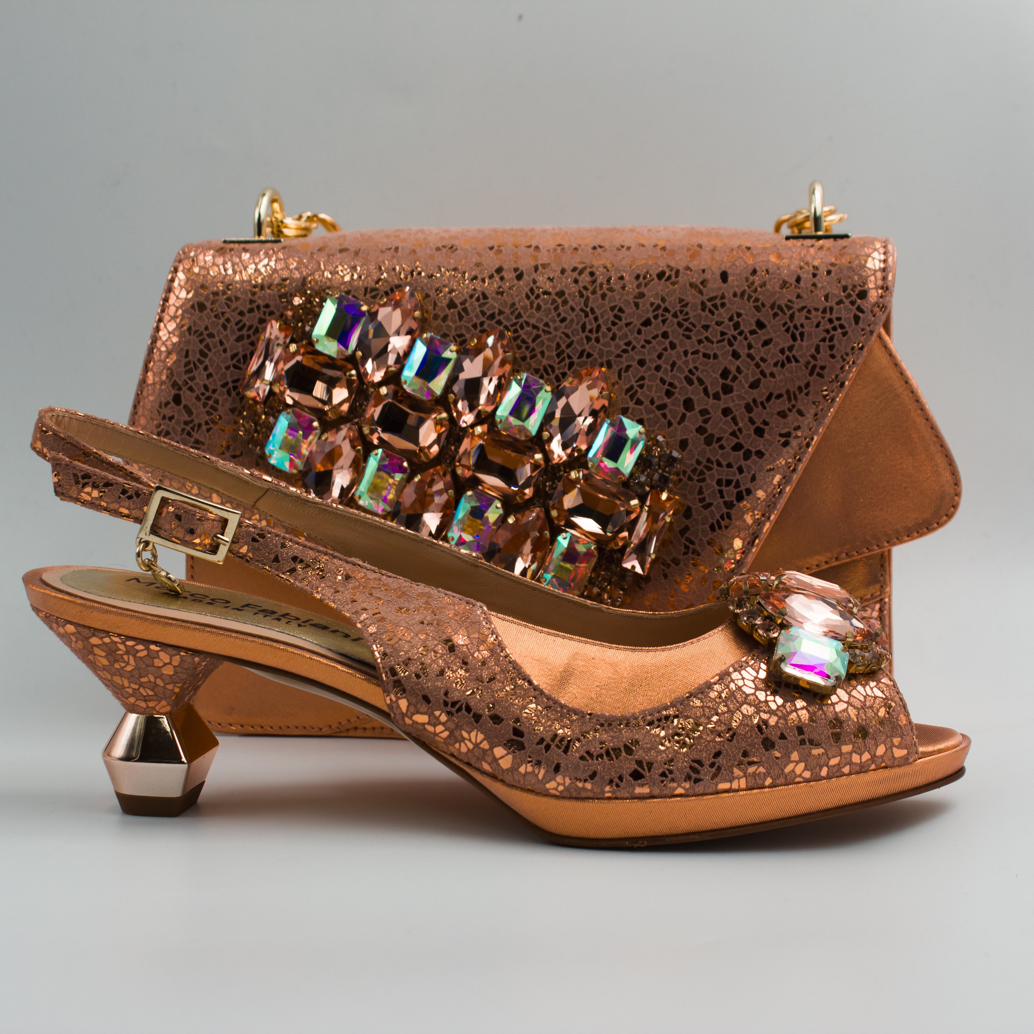 Rose Gold Terazzo Set