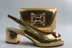 Gold Crystal Metallic Scaled Set