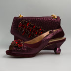 Burgundy Scaled Set