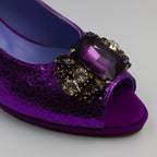 Purple Metallic Scaled Set