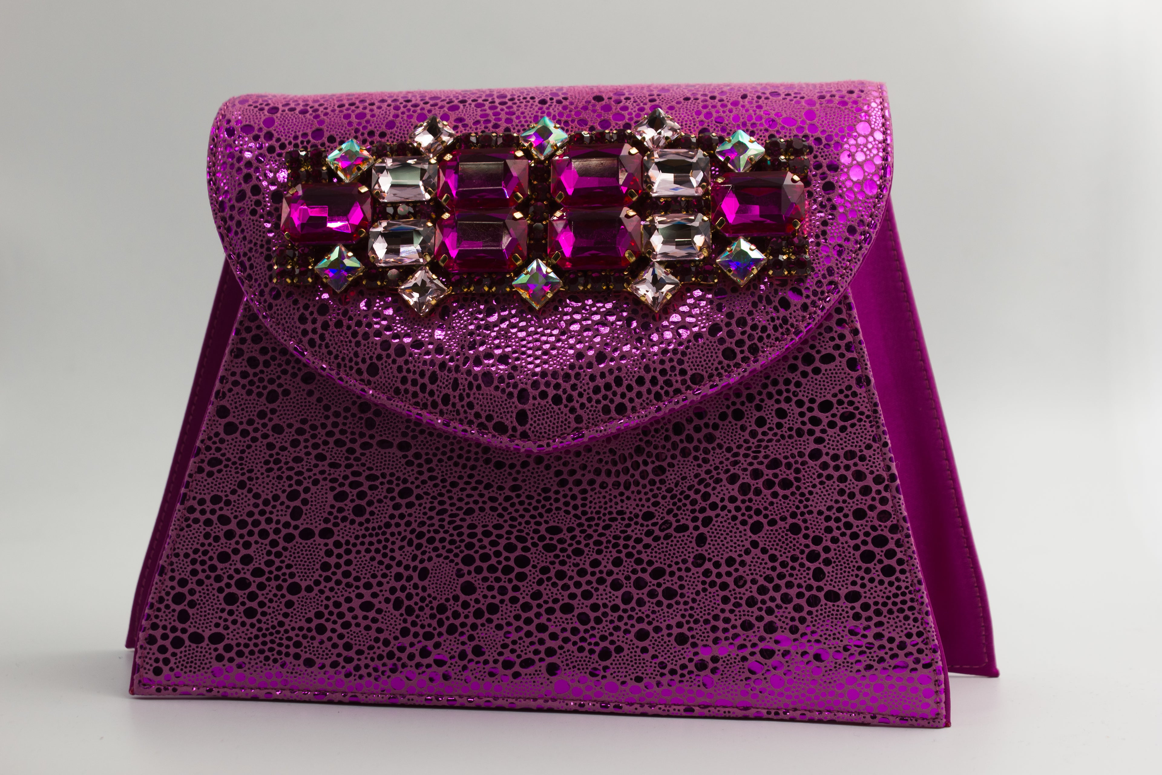Fuchsia Bubble Print Set