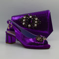 Purple Metallic Scaled Set