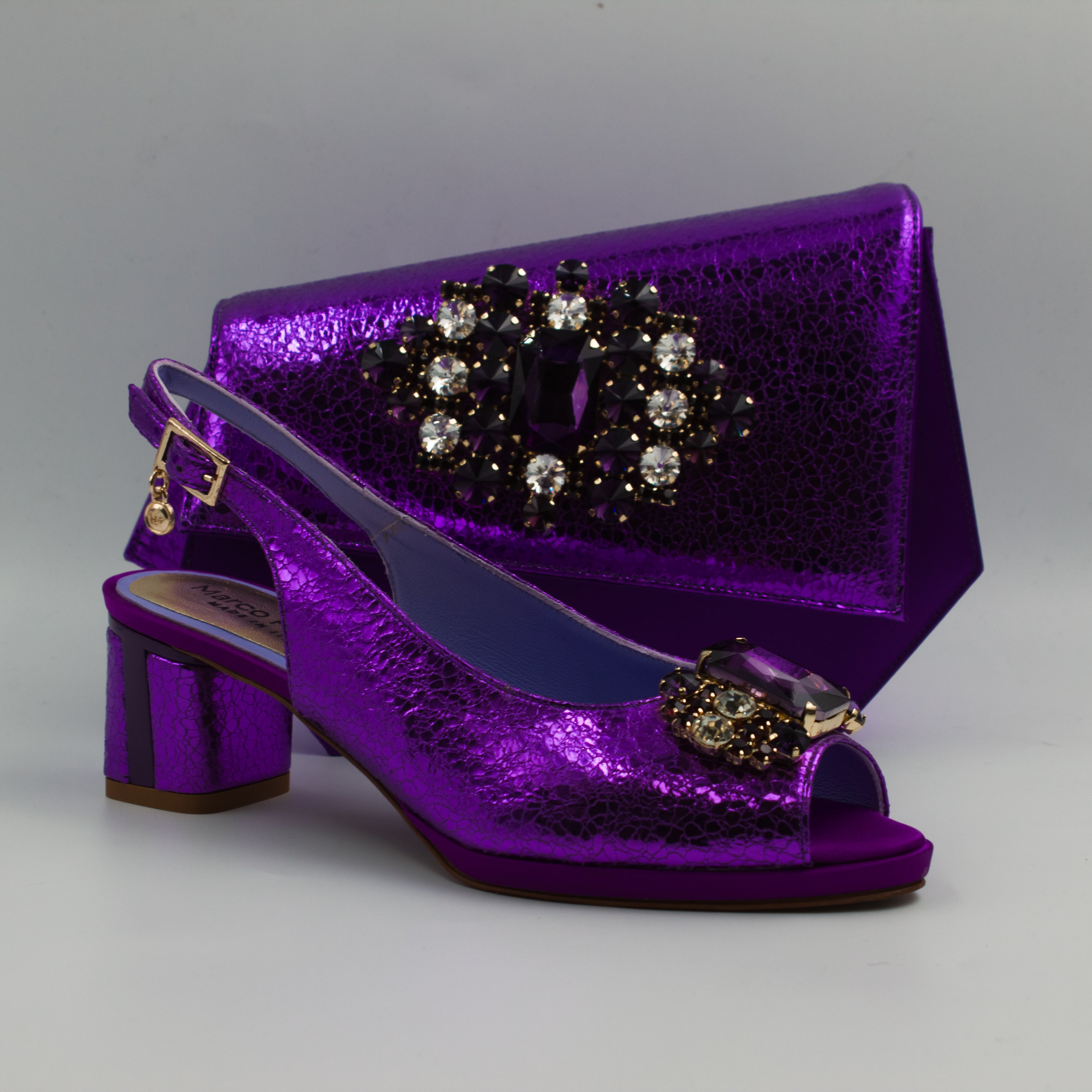 Purple Metallic Scaled Set